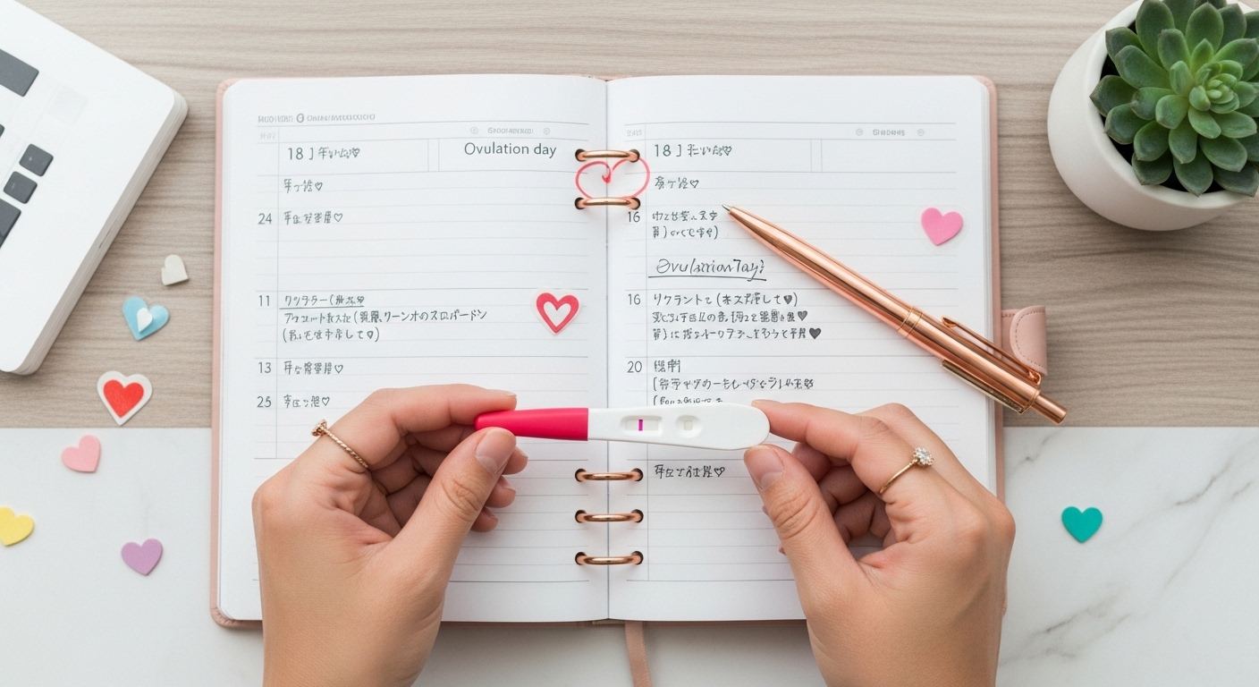 妊娠率を上げる排卵検査薬活用術