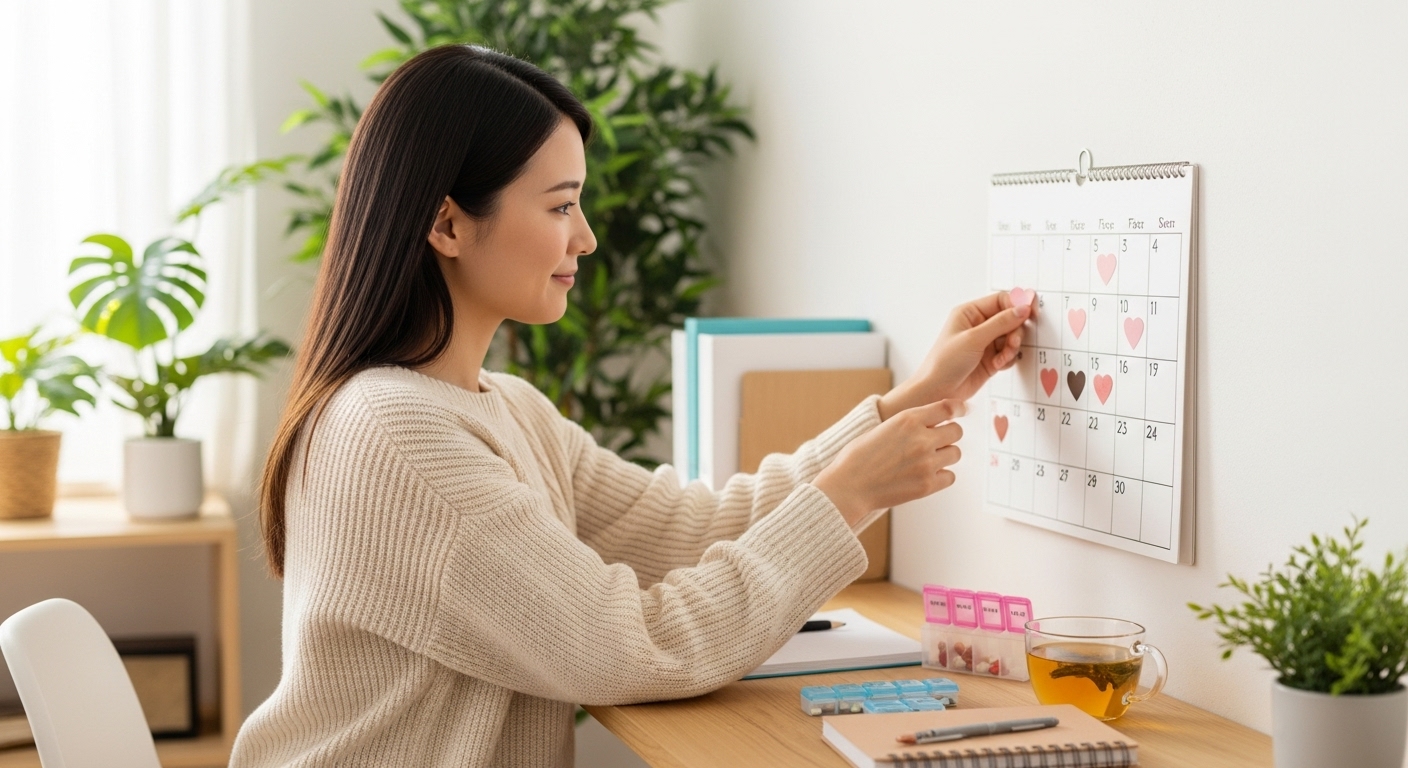 月経異常の改善例